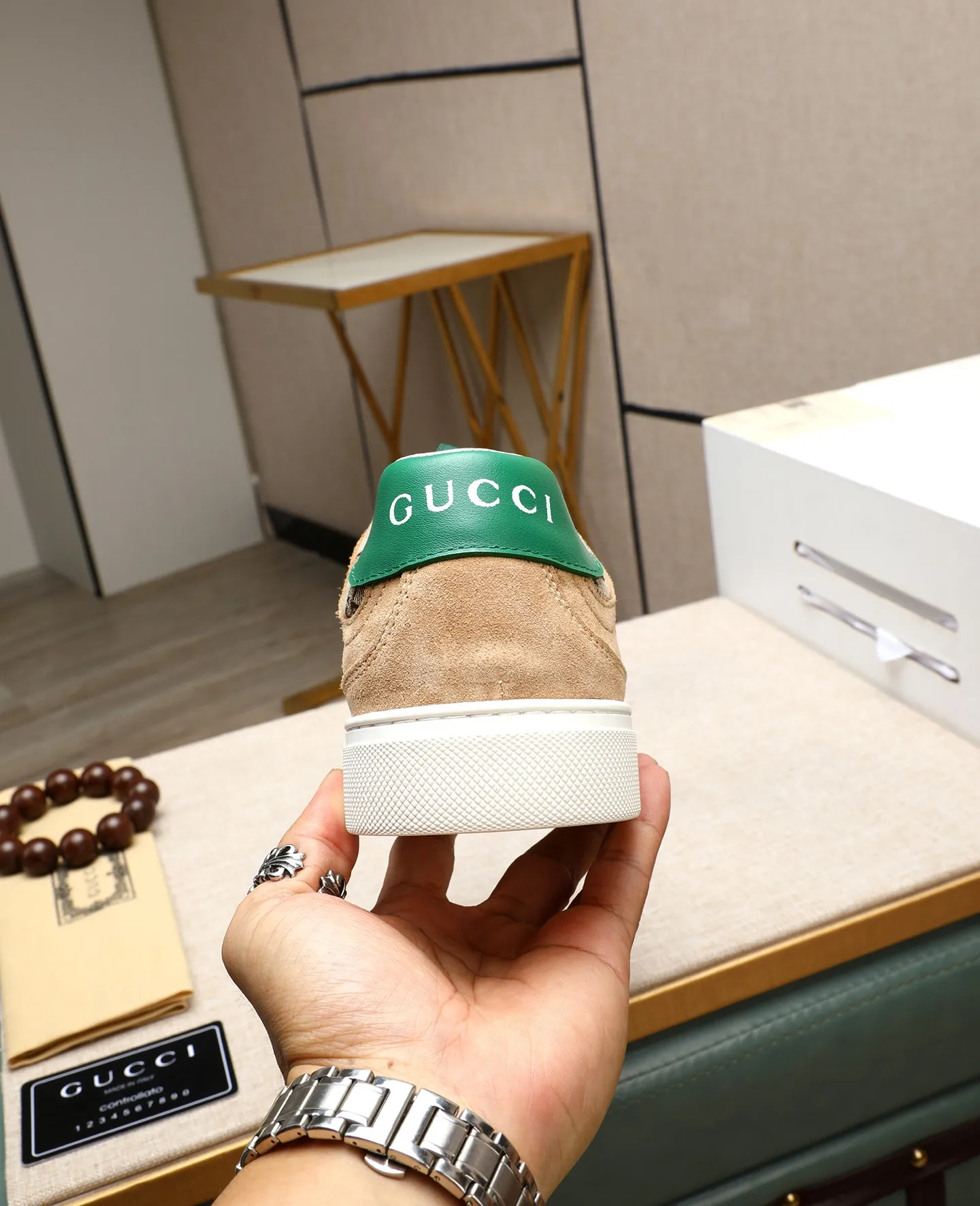 Men's men's shoes 💰440 GUCCI🔍🔍The latest model is on sale at the same time at the counter. Original calfskin imported from Italy, genuine leather lining, (high-end, noble, and classy) with exquisite workmanship. Sole: Original sole provided by the original factory, ⚠Exclusive double-layer movable molded sole super comfortable⚠, real shot 🎬The real thing is better🔍🔍"High quality·Follow the order" Code number 38-44